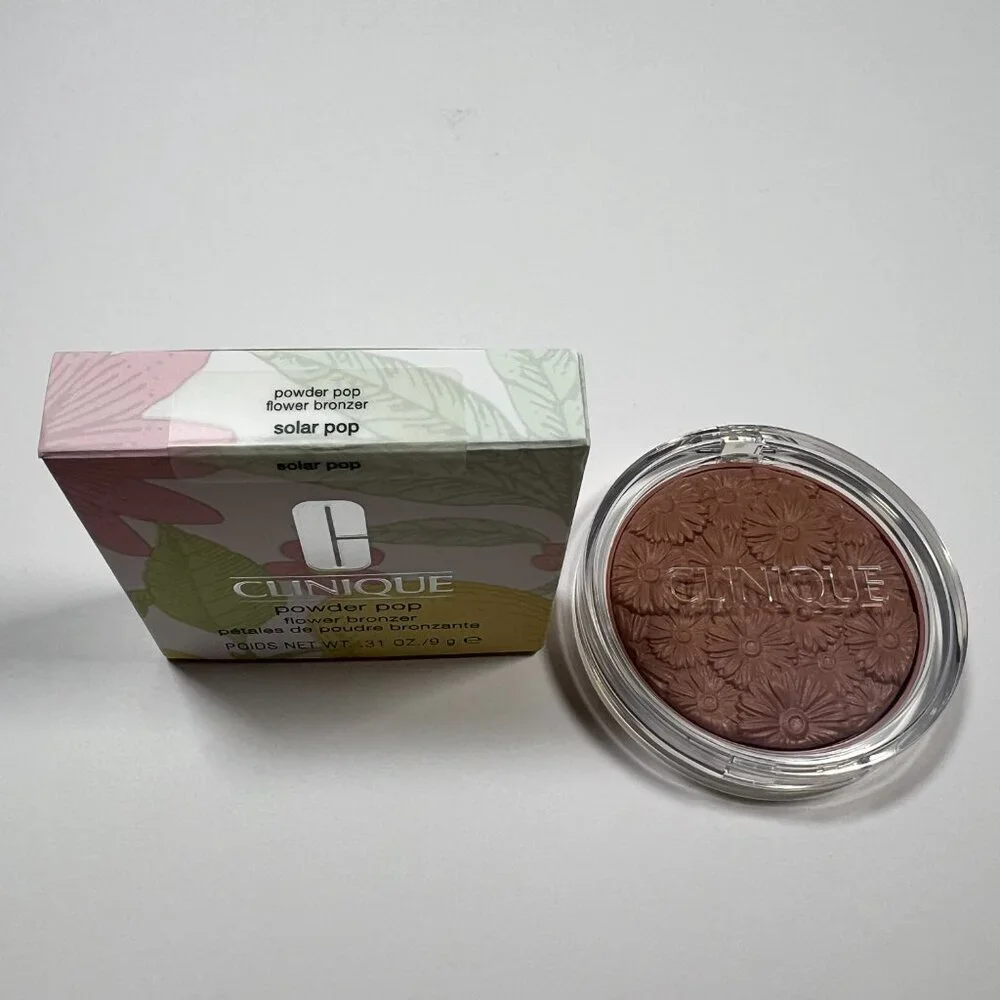 Clinique Powder Pop Flower Bronzer Solar Pop Full Regular Standard Size